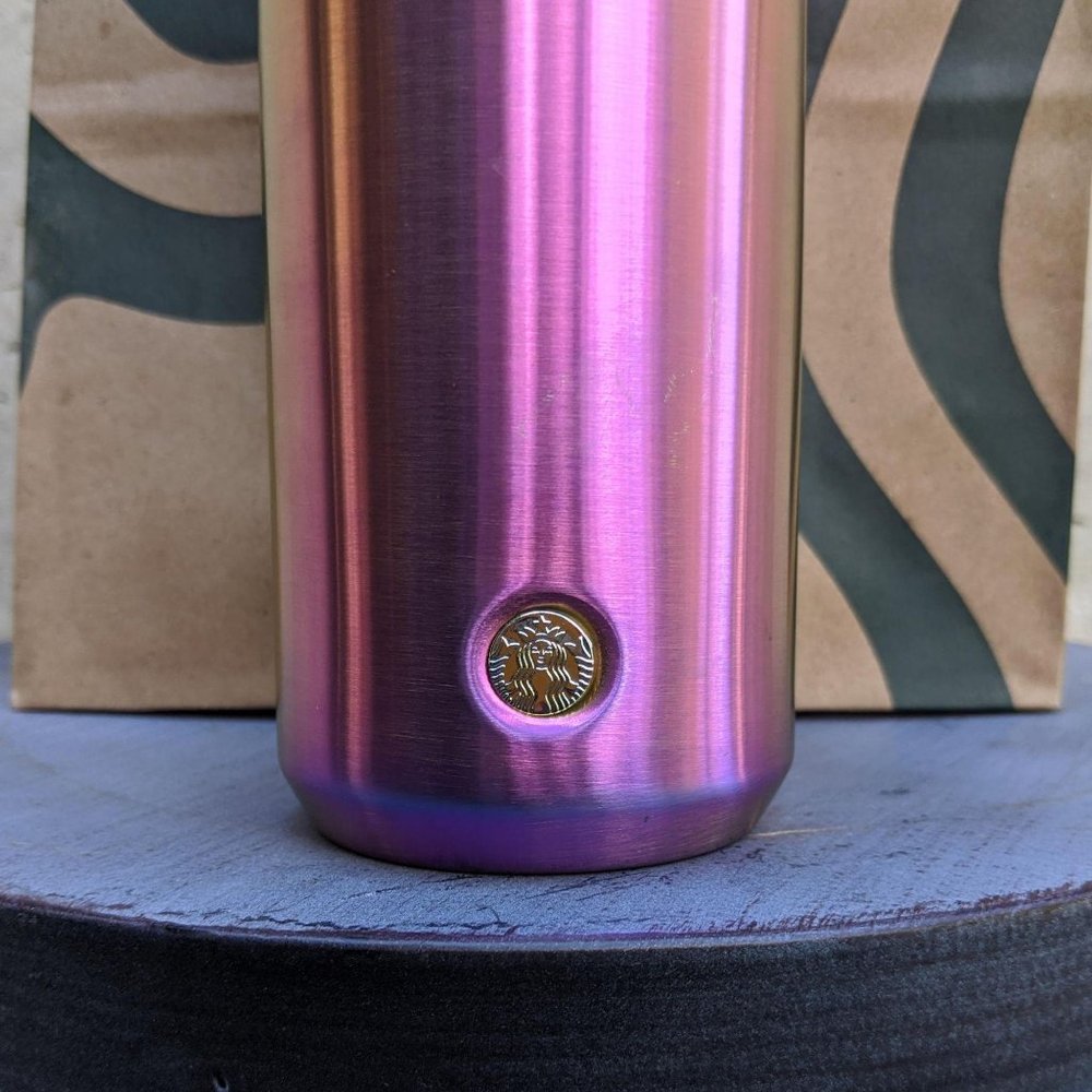 NWT Fall 2020 Insulated Ombre Pink & Yellow Bottle - Picture 7 of 12